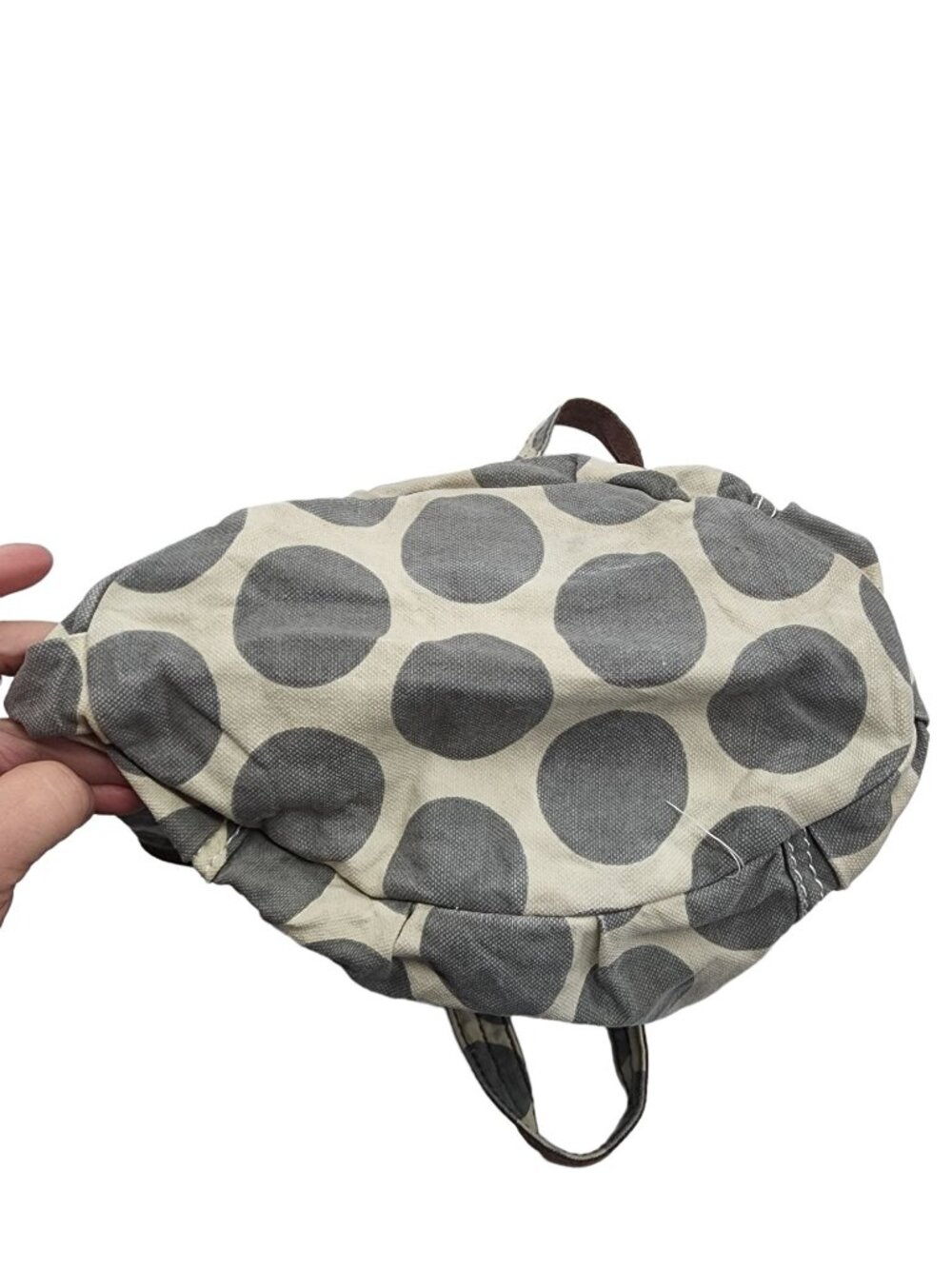 Thirty One Gray Cream all purpose bag 14 x 10 x 7 - Picture 7 of 7